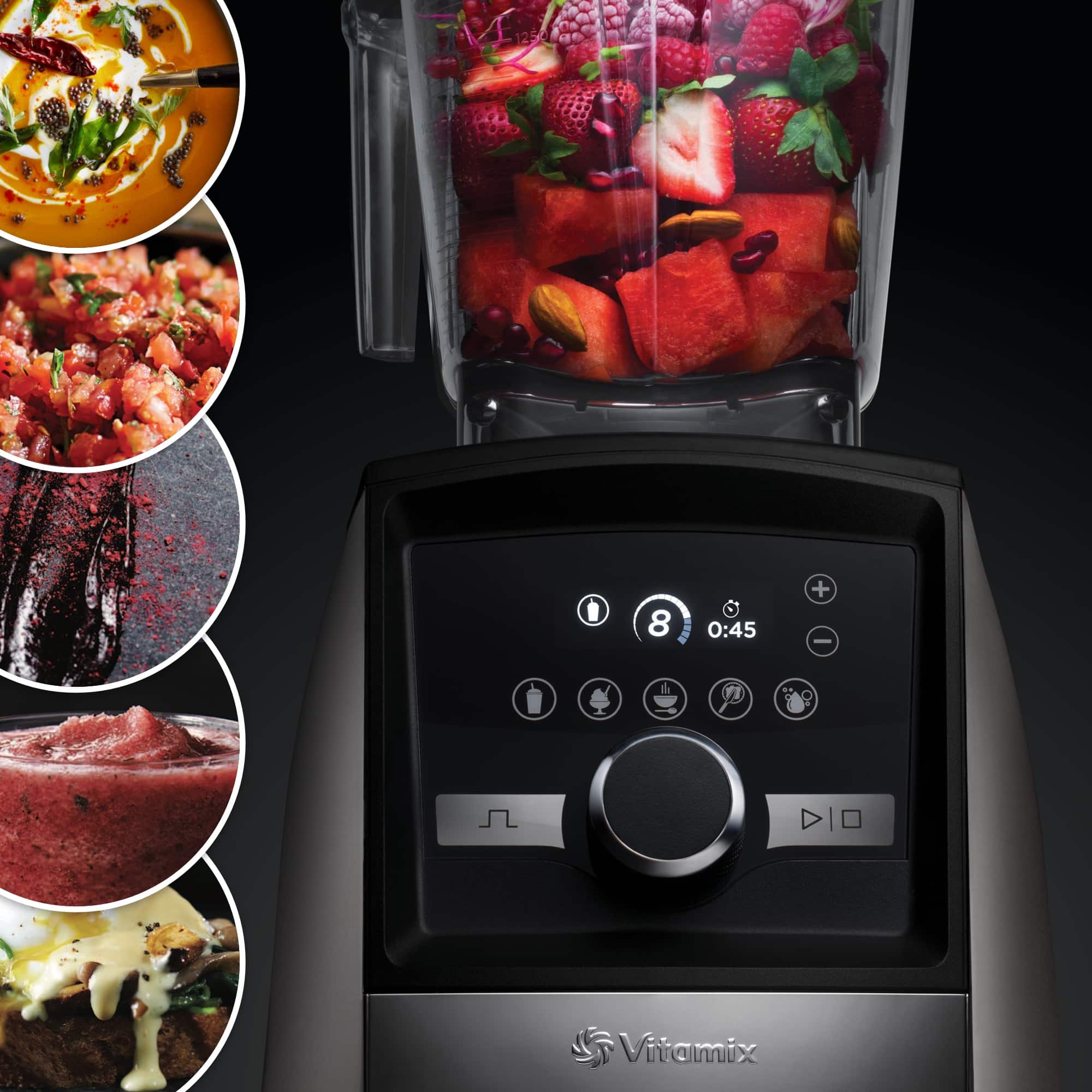 Vitamix Ascent A3500i Børstet Stål