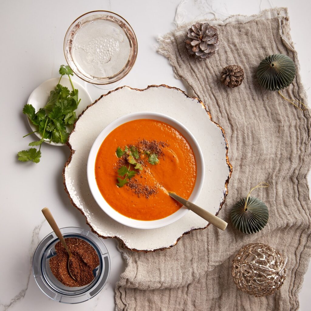 Gulrot suppe med Jule krydder