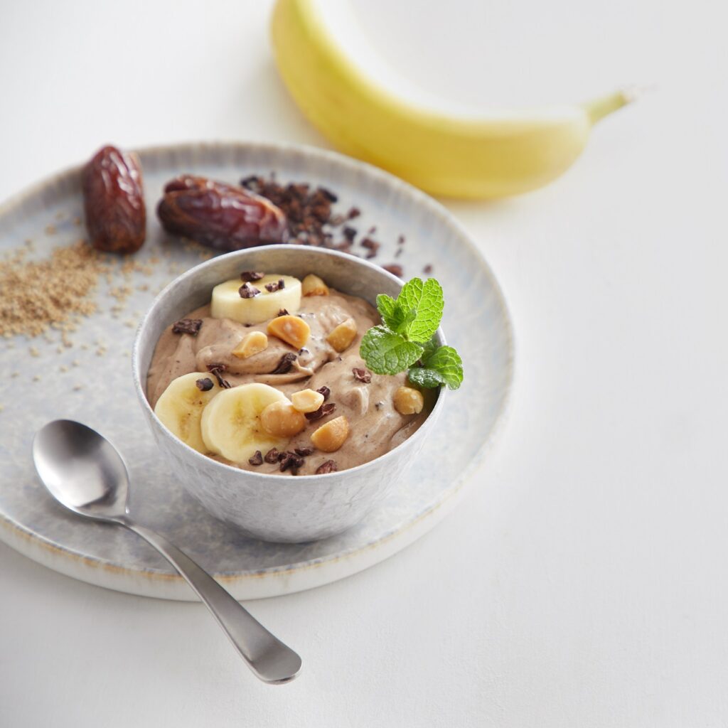 Sjokolade Karamell Nice Cream