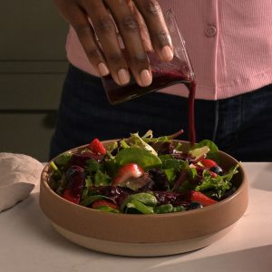 Blåbærvinaigrette